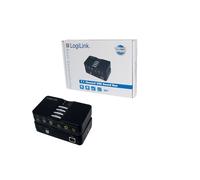 LogiLink UA0099 - Boîtier Son USB 7.1, 8 Canaux, Interface USB, Entrée Ligne, Sortie Casque, Port S/PDIF, Sortie S/PDIF