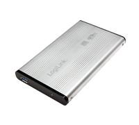 LogiLink UA0106A Boîtier de disques de stockage Argent 2.5 Alimenté par port USB