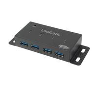 LogiLink Hub USB 3.0 UA0149 – 4 ports SuperSpeed 5000 Mbit/s – Noir