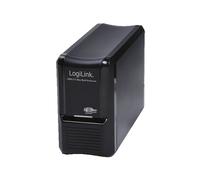 LogiLink UA0154A - Baie de disques - 2 Baies (SATA-600) - USB 3.0 (externe)