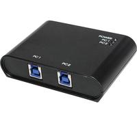 LogiLink Switch USB UA0216 2 ports USB 3.0 Noir