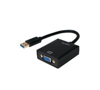 LogiLink UA0231 Adaptateur Graphique USB vers VGA 1920 x 1080 Noir, résolution maximale 1920x1080 pixels, conforme spécification UA0231