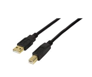 LogiLink UA0264 câble USB USB 2.0 10 m USB A USB B Noir