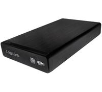 LogiLink UA0284 Boîtier de disques de stockage Boîtier HDD Noir 3.5"