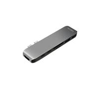 LogiLink UA0302, USB 3.0 (3.1 Gen 1) Type-C, HDMI,Thunderbolt 3,USB 3.0 (3.