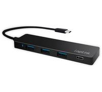 Hub Multiport USB-C® (USB 3.1) LogiLink UA0311 4 ports noir