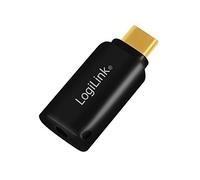 LogiLink UA0356 Carte Son USB (Type C) (fiche TRRS 3,5 mm) avec convertisseur numérique analogique (DAC) pour Un Son de qualité Hi-FI