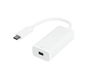 Logilink UA0360 - Adaptateur USB-C (USB 3.2 Gen 1x1) vers Mini DisplayPort, résolution 4K, Blanc