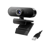 LogiLink Webcam UA0371 Full HD, support à pince, microphone