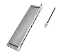 LogiLink Station d'accueil USB-C® UA0373 – Universel, alimentation USB-C®, lecteur de cartes intégré