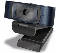 Webcam Full HD LogiLink UA0379 support à pince, microphone