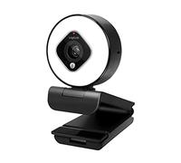Webcam Full HD LogiLink UA0384 support à pince, microphone