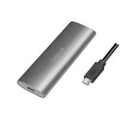 LogiLink UA0389 Boîtier pour disque dur SATA M.2 PCIe NVMe SSD, M.2 SATA SSD USB-C®