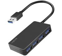 LogiLink UA0396 Hub USB 4 ports USB-A USB 3.2 Gen1 5 GBit/s noir UA0396