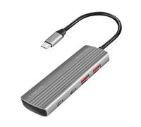 LOGILINK UA0413 - Hub USB 3.1, 4 ports, 2 x A, 2 x C, PD 100 W.