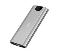 LogiLink Boîtier SSD M.2 NVMe UA0439 – USB 3.2 Gen 2, jusqu'à 10 Gbit/s, USB-A+C
