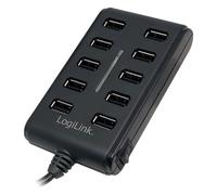 LogiLink USB 2.0 Hub, 10-Port mit EIN/AUS Schalter