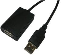 LogiLink USB 2.0 Repeater Cable - 5.0m câble USB 5 m USB A