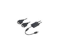 LogiLink USB 2.0 to 2-Port Serial Adapter - Adaptateur série - USB 2.0 - RS-232 x 2