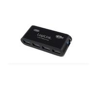 LogiLink USB 3.0 4x 5000 Mbit/s Noir