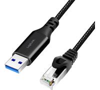 LogiLink USB 3.0 Câble adaptateur [1x USB 3.0 mâle type A - 1x RJ45 mâle 8P8C] CU0402 2.00 m