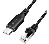 LogiLink USB 3.0 Câble adaptateur [1x USB-C® USB 3.2 (Gen 1) - 1x RJ45 mâle
