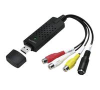LogiLink USB / Cinch-RCA / S-Video AV Câble de raccordement [1x USB - 1x RCA (stéréo), RCA (vidéo), S vidéo femelle] 10