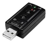 LogiLink USB Soundcard with Virtual 7.1 Soundeffects - Carte son - USB 2.0 G