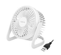 Logilink Ventilateur de bureau USB 12,7 cm 30 dB Blanc