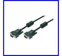 LogiLink VGA Monitorkabel, Stecker - Stecker, schwarz, 10 m