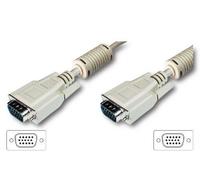 LogiLink Câble VGA CV0017 – mâle/mâle, 15 m, double blindage, noyaux ferrite, noir