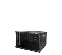 LogiLink W06A40B étagère 50 kg Rack monté sur le mur 6U Noir - Étagères (50 kg, Rack monté sur le mur, 6U, Noir, 48,3 cm (19"), 540 mm)