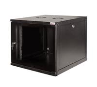LogiLink W06A54B Meuble Rack Réseau Mural 6U 50 kg Serrure à Blocage Noir