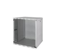 LogiLink W12A40G étagère 50 kg Rack monté sur le mur 12U Blanc - Étagères (50 kg, Rack monté sur le mur, 12U, Blanc, 48,3 cm (19"), Acier)