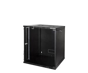 LogiLink W12A54B Rack monté sur le mur 50kg Noir étagère - Étagères (50 kg, Rack monté sur le mur, Verre, Acier, Noir, Acier)