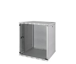 LogiLink W12A54G étagère 50 kg Rack autonome 12U Gris - Étagères (50 kg, Rack autonome, 12U, Gris, 48,3 cm (19"), Acier)
