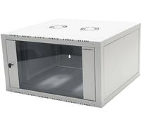 LogiLight Boîtier Mural Monobloc 12HE (600 x 560 mm), Noir.