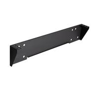 LogiLink WB0011 Équerre de Fixation Rack 1U 19" SPCC Noir, Charge Max 10kg, Dimensions 100x500x55.5mm, Inclut Kit de Montage