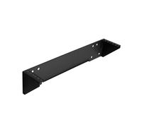 LogiLink WB0012 Équerre de Fixation Rack 19" 2U SPCC Noir, Charge Max. 10kg, Dimensions 100x500x100mm, Kit de Montage Inclus, Poids 700g