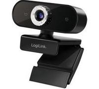 LogiLink Webcam UA0371 Full HD, support à pince, microphone