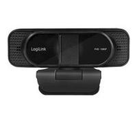 LogiLink Webcam Full HD UA0381 – support à pince, microphone
