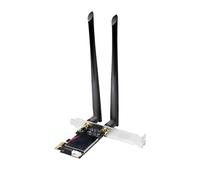 LogiLink WL0248 Carte PCI Express dernière génération avec Wi-FI (5 GHz/6 GHz/2,4 GHz) et Bluetooth (Version 5.2)