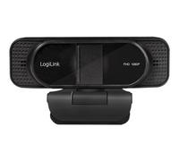 LogiLink Webcam USB Full HD à deux micros, noir G