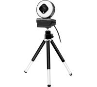 LogiLink Webcam USB Full HD avec double microphone noir