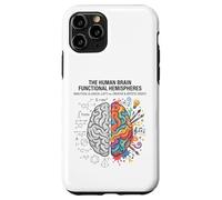 Logique cérébrale vs créativité Science Art Mind Concept Coque pour iPhone 11 Pro