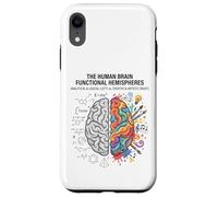 Logique cérébrale vs créativité Science Art Mind Concept Coque pour iPhone XR