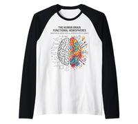 Logique cérébrale vs créativité Science Art Mind Concept Manche Raglan