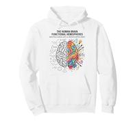 Logique cérébrale vs créativité Science Art Mind Concept Sweat à Capuche