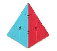 Logique - Cube magique Pyraminx Qiming S2 sans autocollants - Speedcube pas cher - Puzzle 3D - Cube pyramide - Cube de vitesse - Speedcubing - Cube de collection