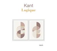 Logique - Emmanuel Kant - Vrin - Poche - Livre